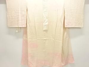 アンティーク　錦紗絞り花模様長襦袢
